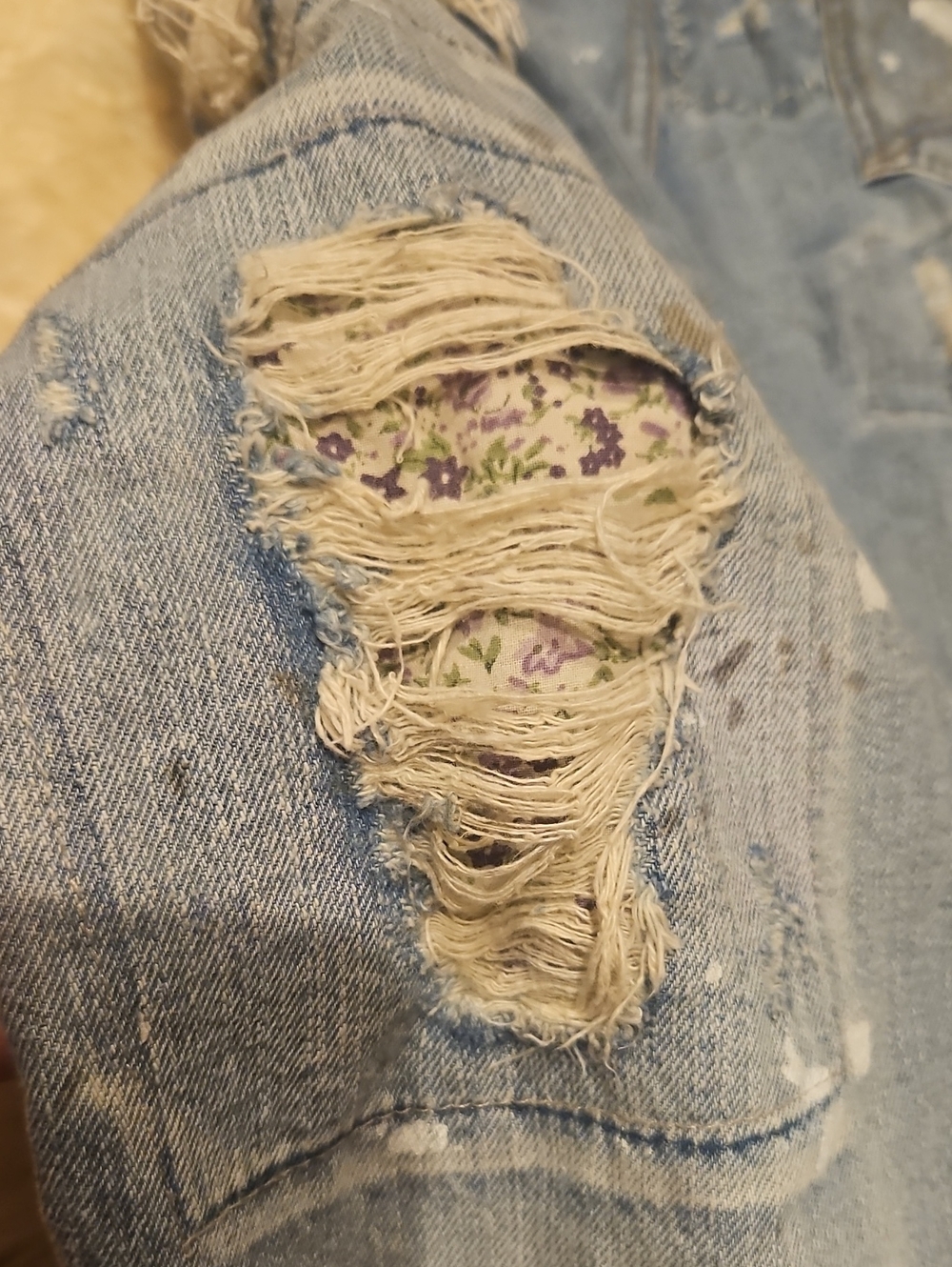 Magnolia Pearl Calico Miners Denim Pants - Picture 10 of 11